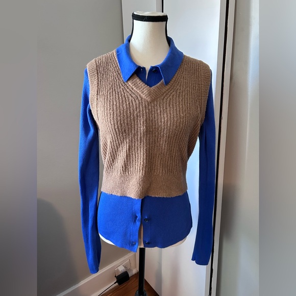 GAP Women's Royal Blue Cardigan Size Small & Tall - Picture 16 of 16